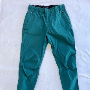 Eddie Bauer Rainier Jogger Pants, size 8, color Blue Spruce